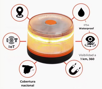 🔥ÚLTIMAS 6 HORAS🔥: 70% DE DESCUENTO⭐Luz de Emergencia V16 DGT 3.0 – Aprobada 2026, Magnética IP54 – Cumple con la Normativa 2026